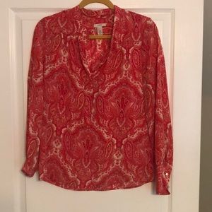 Jcrew 2016 silk blouse.